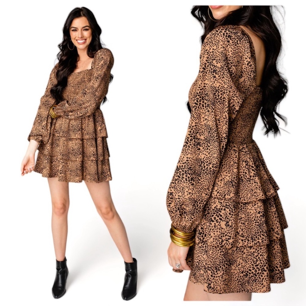 Buddy Love Leopard Dress